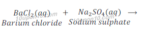 barium chloride + sodium sulphate 76