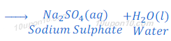  sulphuric acid + sodium hydroxide 1039