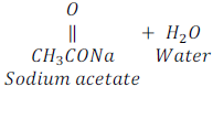  reaction1 of ethanoic acid and sodium hydroxide 