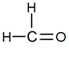 structural formula of methanal