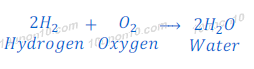 reaction hydrogen and oxygen