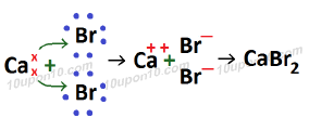 Formation of calcium bromide