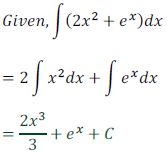 math Integrals solution of ncert exercise 7.1 class twelve_35