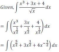 math Integrals solution of ncert exercise 7.1 class twelve_43