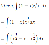 math Integrals solution of ncert exercise 7.1 class twelve_50