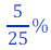 math percentage45