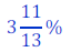 math percentage55