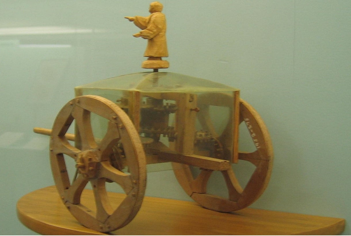 chariot with magnetic doll