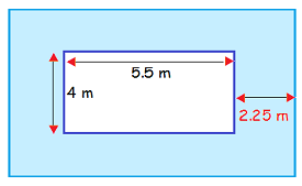 class 7th math Perimeter and area solution of एनसीईआरटी प्रश्नावली 11.4 Q4