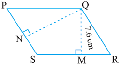 class 7th math Perimeter and area solution of ncert exercise 11.2-5 