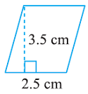 class 7th math Perimeter and area solution of ncert exercise 11.2-1-c 