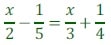  linear equation ncert exercise 2.5_1 math