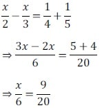  linear equation ncert exercise 2.5_1a math