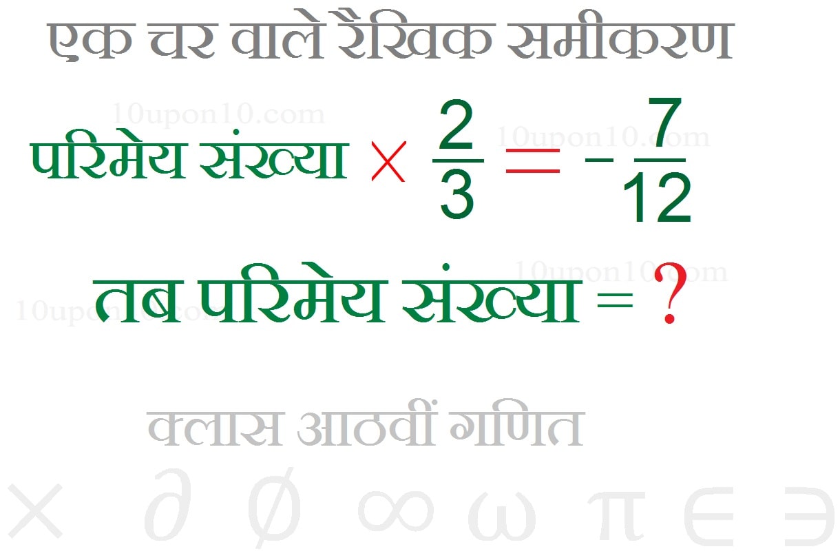 linear equation ncert exercise 2.2 q10