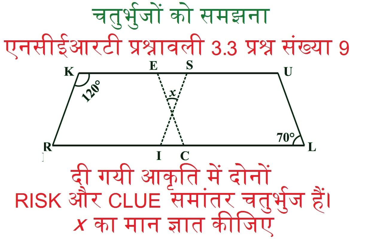 चत र भ ज क समझन एनस ईआरट प रश न वल 3 3 क हल भ ग 2 आठव गण त