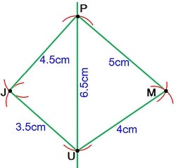  practical geometry ncert exercise 4.1 construction of quadrilateral-16