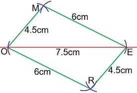  practical geometry ncert exercise 4.1 construction of quadrilateral-22