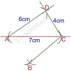  practical geometry ncert exercise 4.1 construction of quadrilateral-9