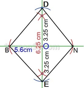  प्रायोगिक ज्यामिति क्लास 8 एनसीईआरटी प्रश्नावली 4.2 चतुर्भुज की रचना-17