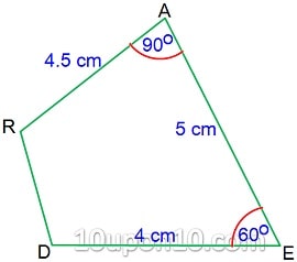  practical geometry ncert exercise 4.4 construction of quadrilateral-1