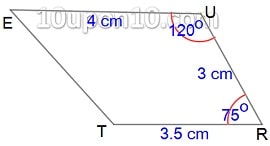  practical geometry ncert exercise 4.4 construction of quadrilateral-6