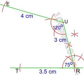  practical geometry ncert exercise 4.4 construction of quadrilateral-9