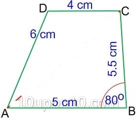  practical geometry ncert exercise 4.4 construction of quadrilateral-4a 