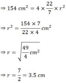 पृष्ठीय क्षेत्रफल और आयतन नौवीं गणित एनसीईआरटी प्रश्नावली 13.8 प्रश्न संख्या 7 