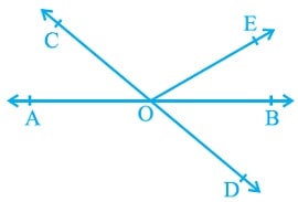 क्लास नौवीं गणित रेखाएँ और कोण एनसीईआरटी प्रश्नावली 6.1 प्रश्न संख्या 1