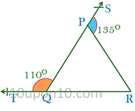 क्लास नौवीं गणित रेखाएँ और कोण एनसीईआरटी प्रश्नावली 6.3 प्रश्न संख्या 1