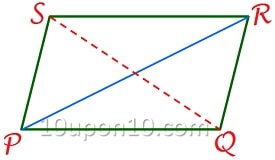 class 9th math quadrilaterals theorem 8.5