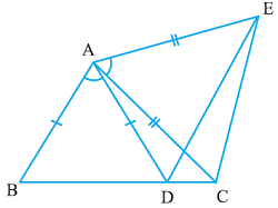 9 math Triangle प्रश्न संख्या  no6