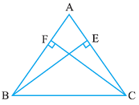 9 math Triangle exercise 7.3 प्रश्न संख्या 4