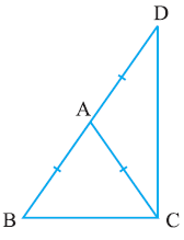 9 math Triangle exercise 1.2 प्रश्न संख्या  no6