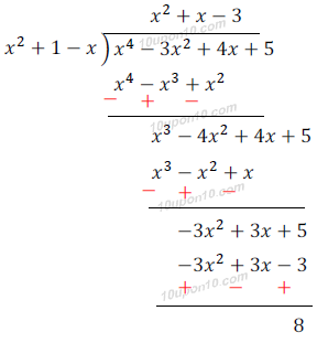 10 math polynomials-2 ncert exercise 2.3