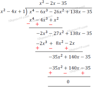 10 math polynomials-1 ncert exercise 2.4