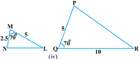 10 math-4 त्रिभुज एनसीईआरटी प्रश्नावली 6.3