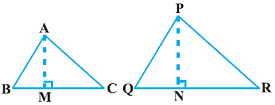 class 10 गणित-1 त्रिभुज एनसीईआरटी प्रश्नावली 6.4