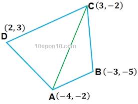 10 math coordinate geometry ncert exercise 7.3 question4