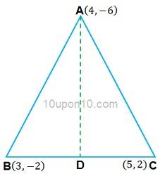 10 math coordinate geometry ncert exercise 7.3 question5