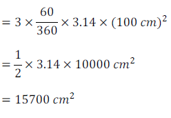 10 math area related to circle ex12.3 q20