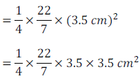 10 math area related to circle ex12.3 q23