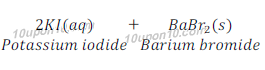  potassium bromide + barium iodide 113 