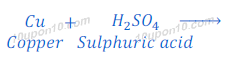reaction between copper and sulphuric acid 135