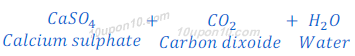  calcium carbonate + hydrochloric acid 22