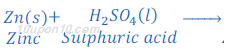 reaction of zinc with sulphuric acid 2003