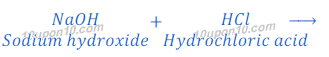 reaction of sodium hydroxide with hydrochloric acid79