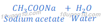 reaction of acetic acid with sodium hydroxide 90