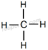 structural formula of methane