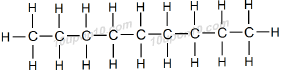 structural formula of nonane